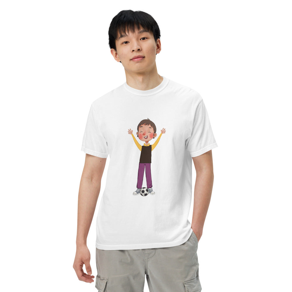 Gazi Character Unisex Garment-Dyed Heavyweight T-Shirt, Roots & Talks - lifestyle photo 1