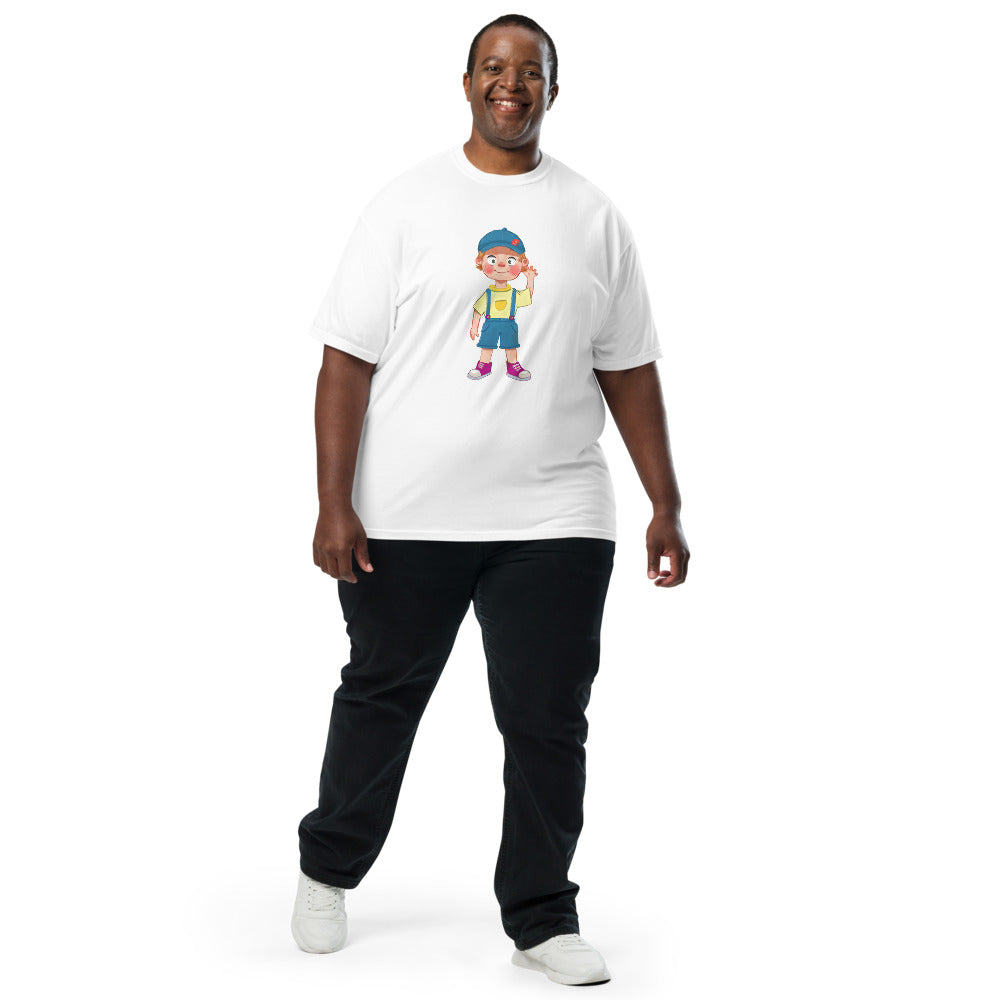 Giray Character Unisex Garment-Dyed Heavyweight T-Shirt, Roots & Talks - lifestyle photo 2