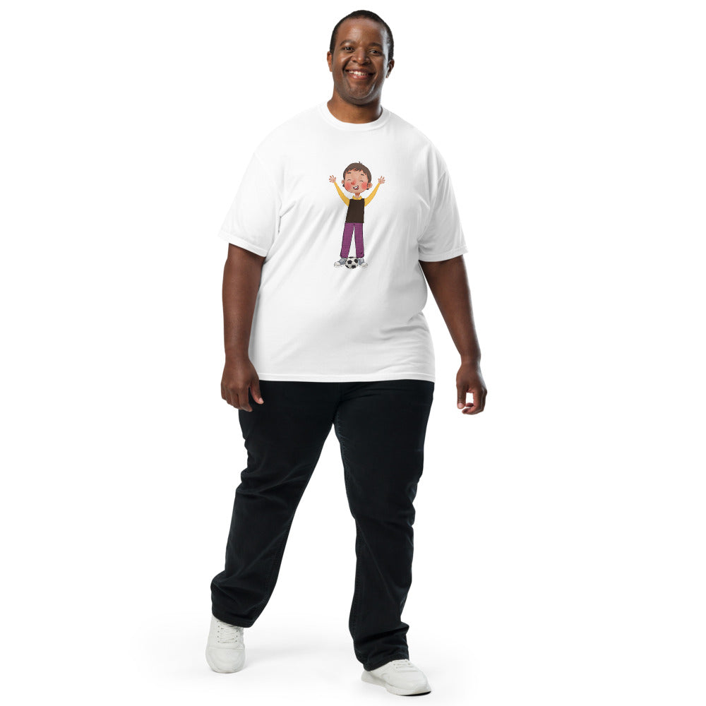 Gazi Character Unisex Garment-Dyed Heavyweight T-Shirt, Roots & Talks - lifestyle photo 2