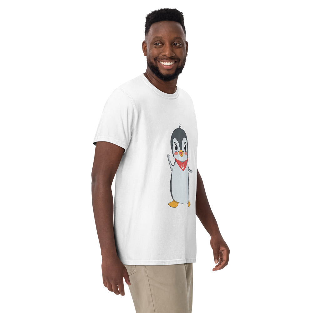 Pingucan Penguin Unisex Garment-Dyed Heavyweight T-Shirt, Roots & Talks - lifestyle photo 3