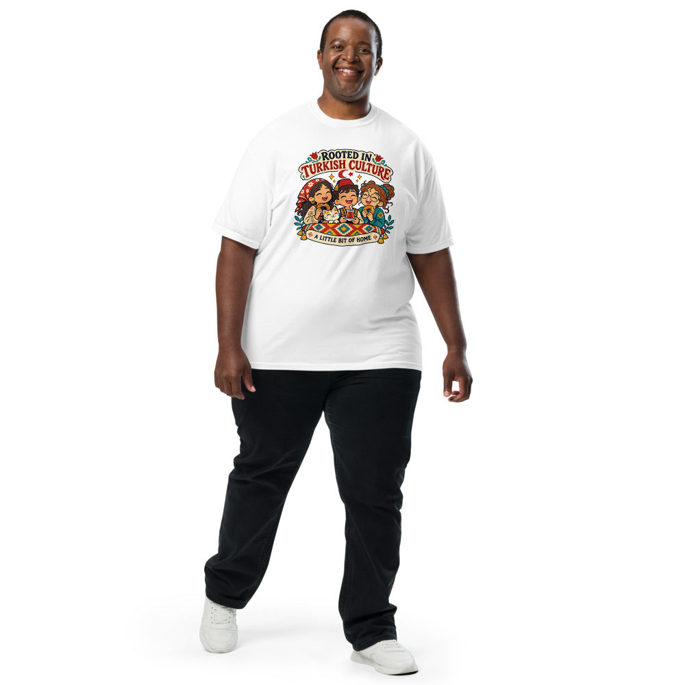 Rooted in Turkish Culture Unisex Garment-Dyed Heavyweight T-Shirt, Roots & Talks - lifestyle photo 2