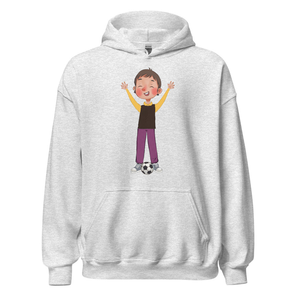 Gazi Character Unisex Heavy Blend Hoodie, Roots & Talks - Ash