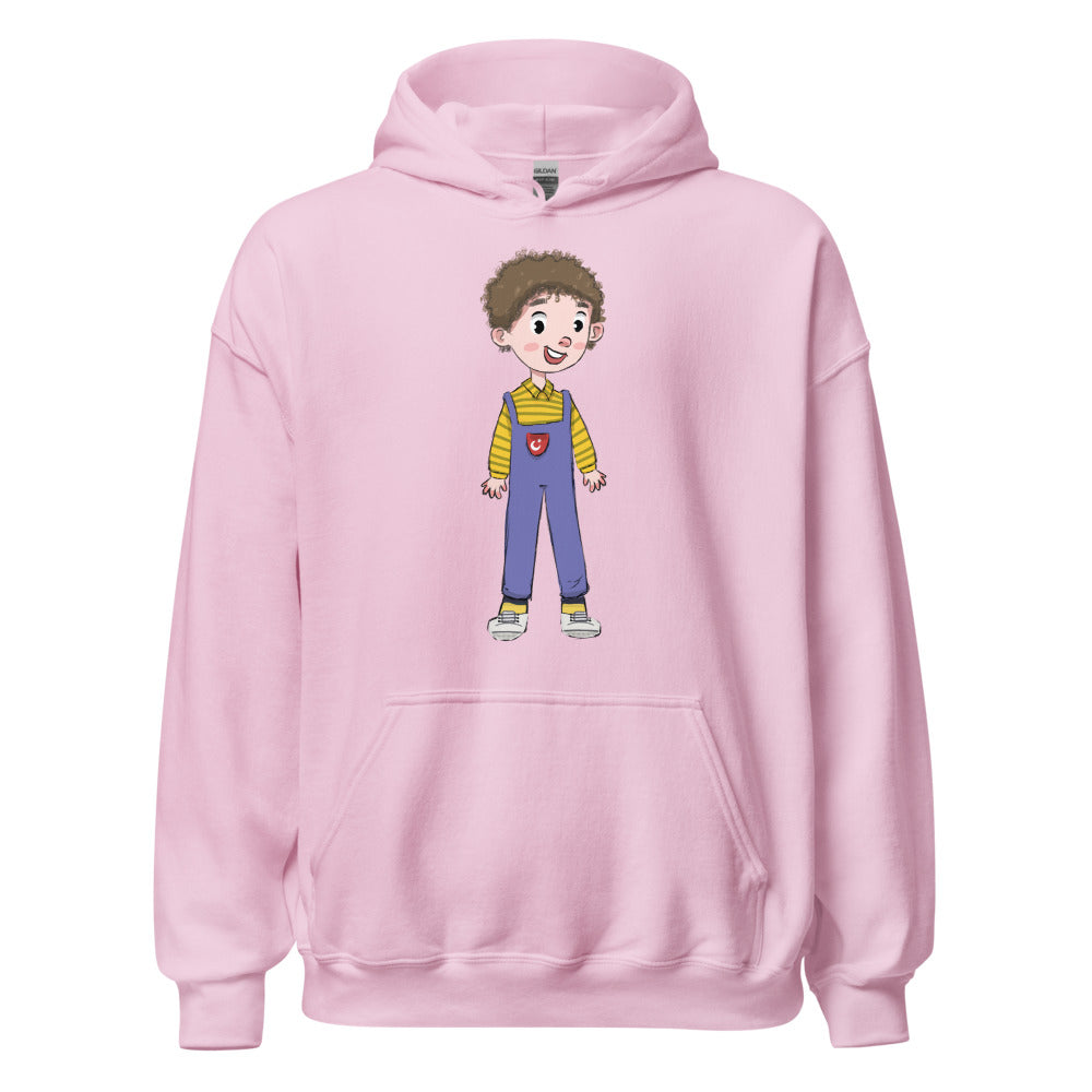 Ahmet Character Unisex Heavy Blend Hoodie, Roots & Talks - Light Pink