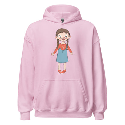 Eylül Character Unisex Heavy Blend Hoodie, Roots & Talks - Light Pink