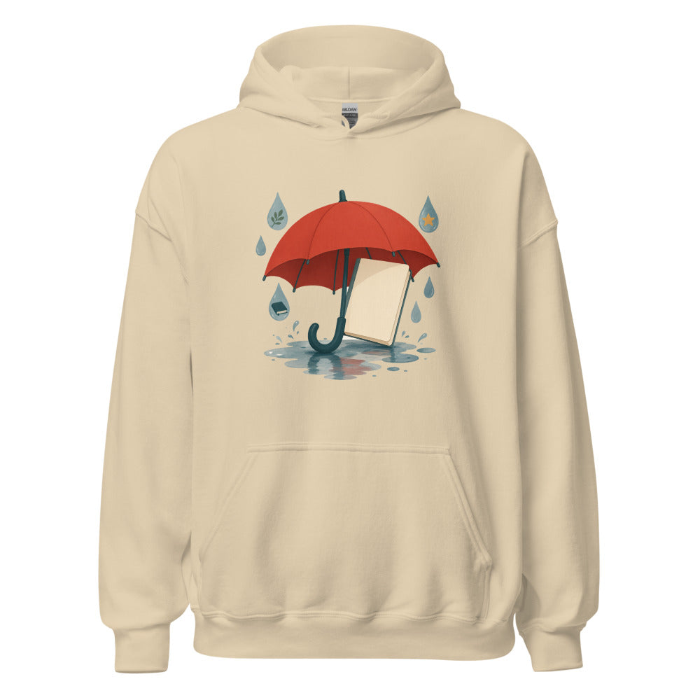 Word Umbrella Unisex Heavy Blend Hoodie, Roots & Talks - Sand