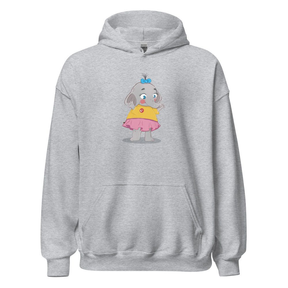 Filiz Elephant Unisex Heavy Blend Hoodie, Roots & Talks - Sport Grey