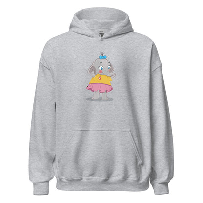 Filiz Elephant Unisex Heavy Blend Hoodie, Roots & Talks - Sport Grey