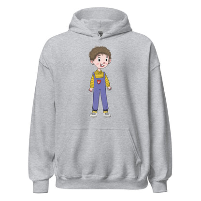 Ahmet Character Unisex Heavy Blend Hoodie, Roots & Talks - Sport Grey