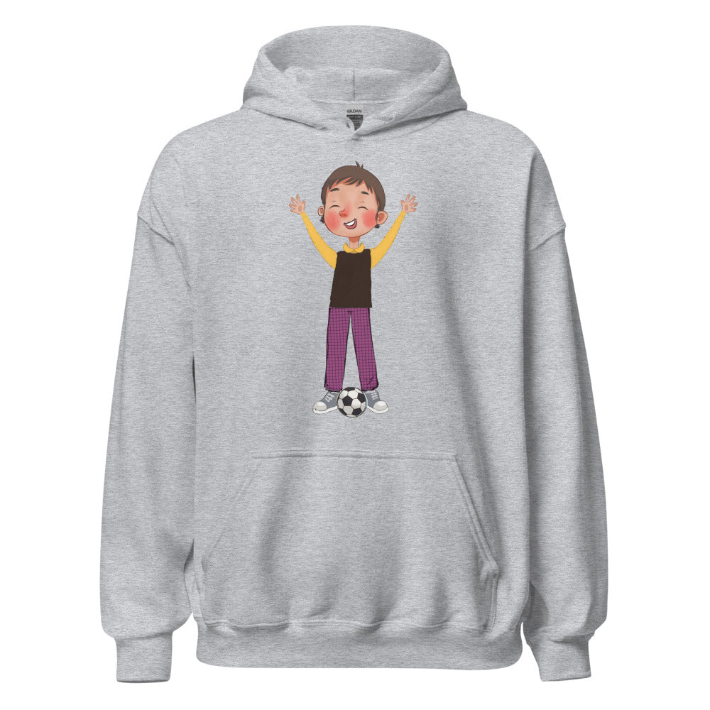 Gazi Character Unisex Heavy Blend Hoodie, Roots & Talks - Sport Grey