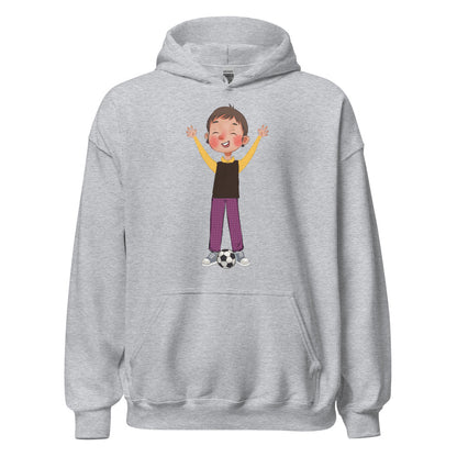 Gazi Character Unisex Heavy Blend Hoodie, Roots & Talks - Sport Grey