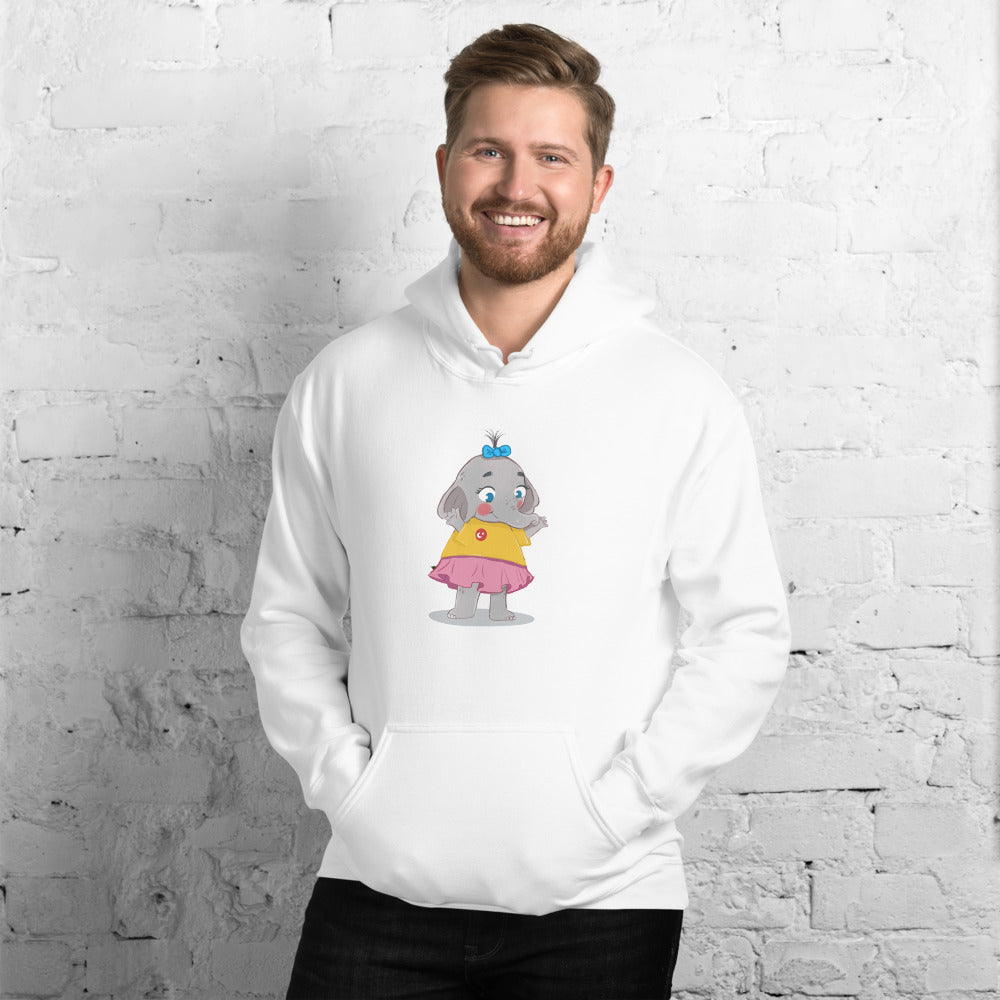 Filiz Elephant Unisex Heavy Blend Hoodie, Roots & Talks - lifestyle photo 2