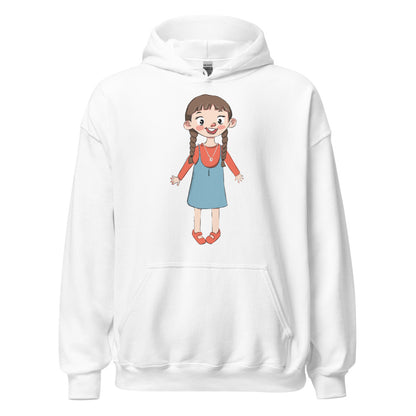 Eylül Character Unisex Heavy Blend Hoodie, Roots & Talks - White