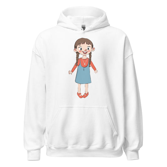 Eylül Character Unisex Heavy Blend Hoodie, Roots & Talks - White
