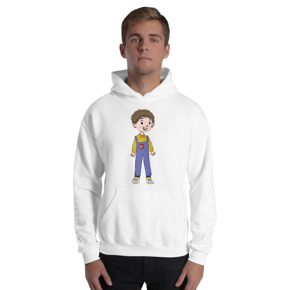 Ahmet Character Unisex Heavy Blend Hoodie, Roots & Talks - lifestyle photo 2