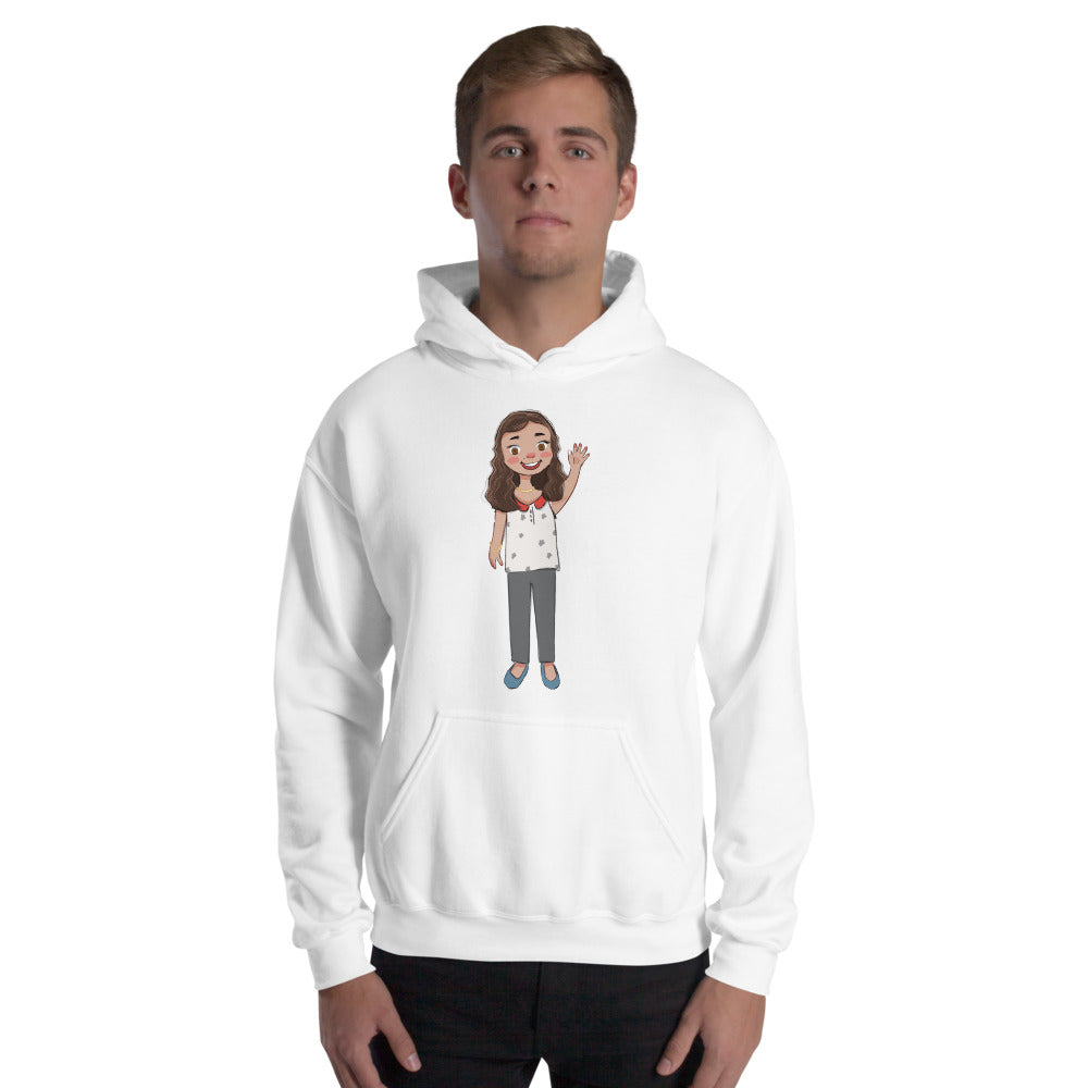 Defne Character Unisex Heavy Blend Hoodie, Roots & Talks - lifestyle photo 2