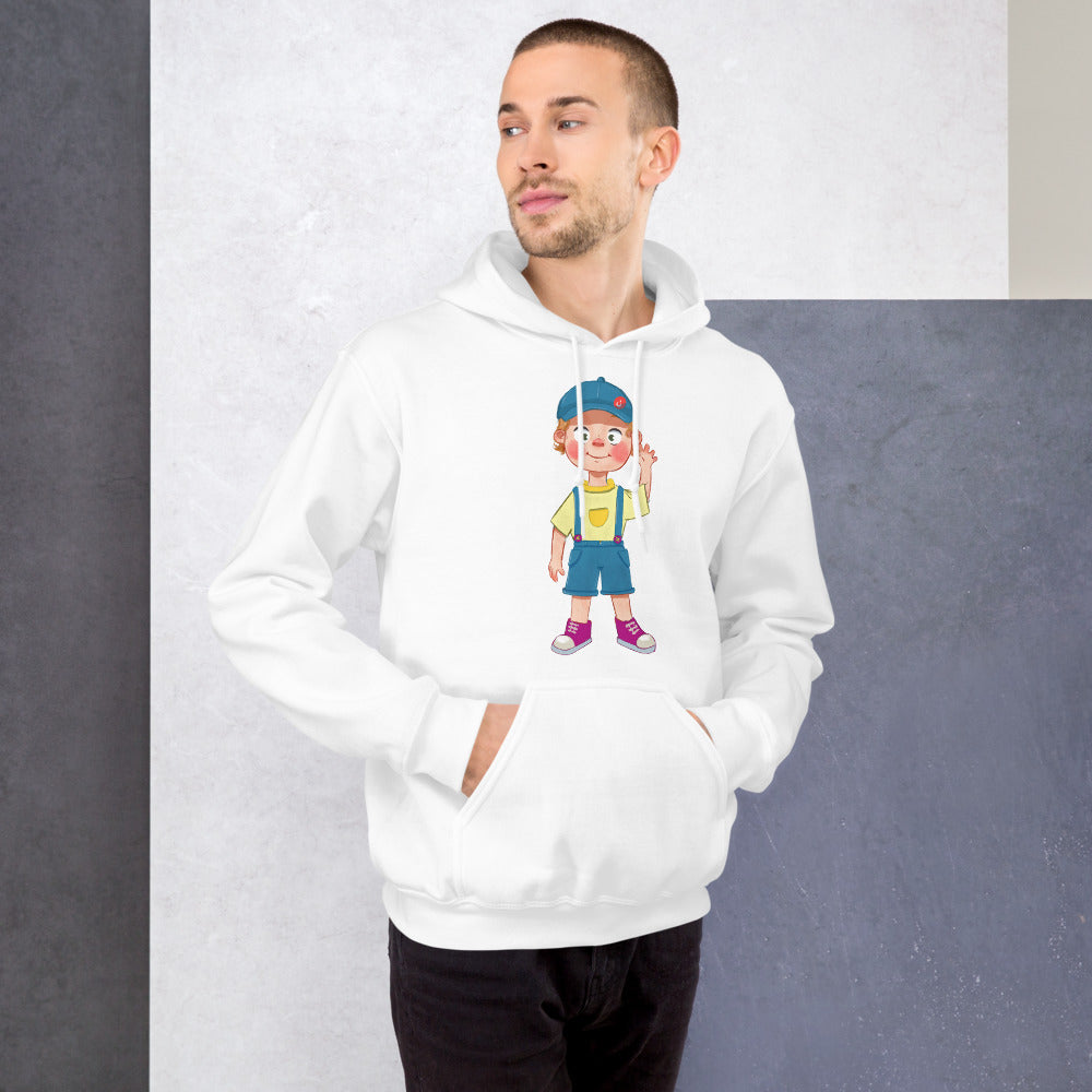 Giray Character Unisex Heavy Blend Hoodie, Roots & Talks - lifestyle photo 1