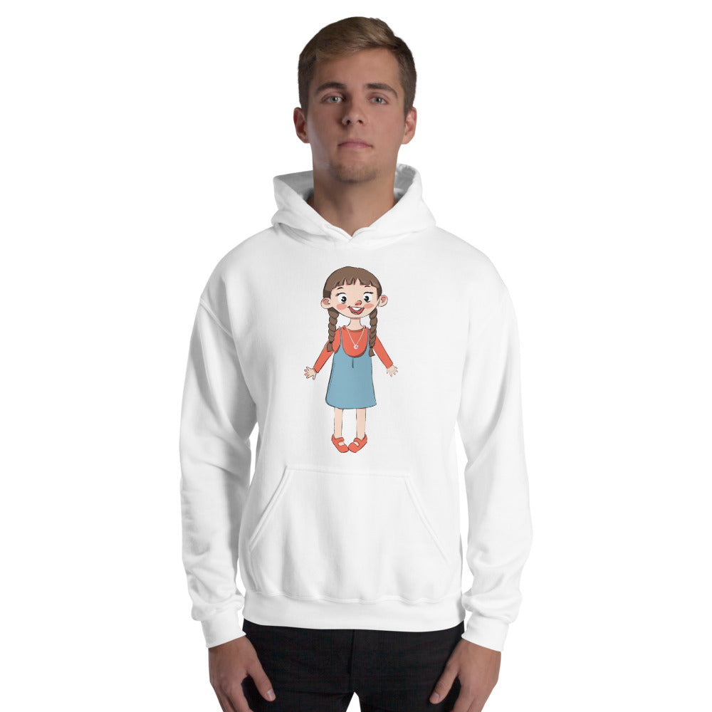 Eylül Character Unisex Heavy Blend Hoodie, Roots & Talks - lifestyle photo 2