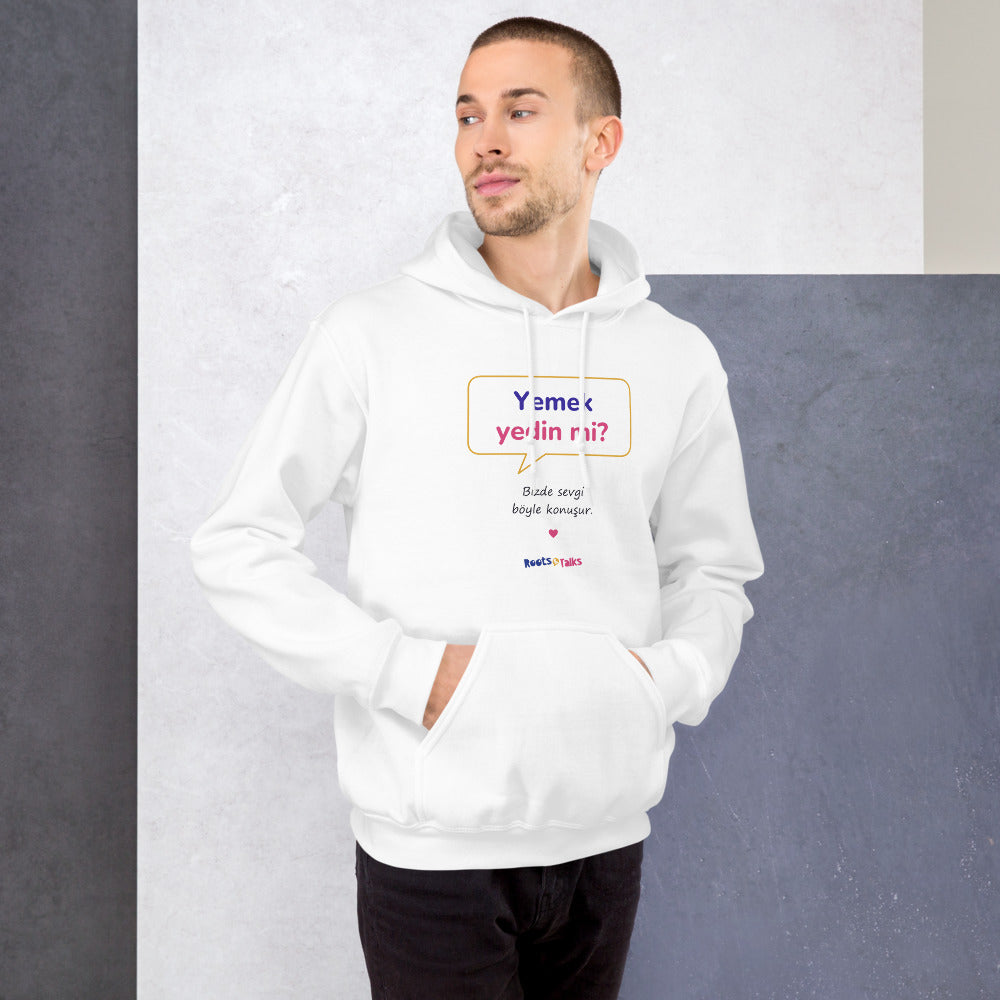 Yemek Yedin Mi? Unisex Heavy Blend Hoodie, Roots & Talks - lifestyle photo 1