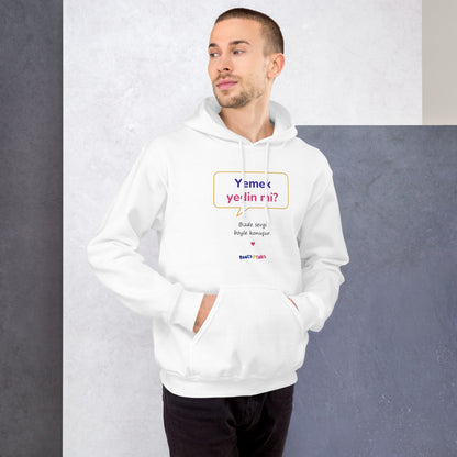 Yemek Yedin Mi? Unisex Heavy Blend Hoodie, Roots & Talks - lifestyle photo 1