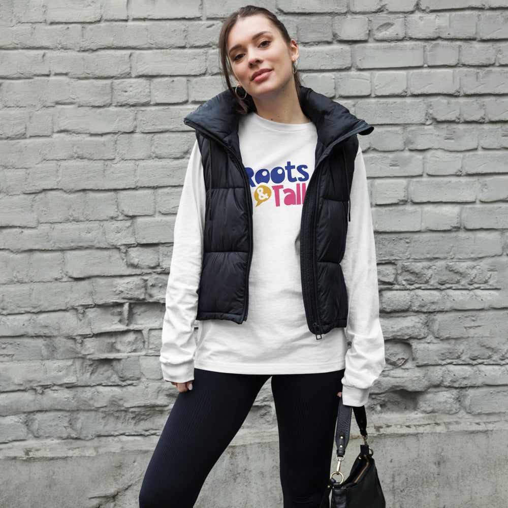 Roots & Talks Logo Unisex Long Sleeve T-Shirt - lifestyle photo 2