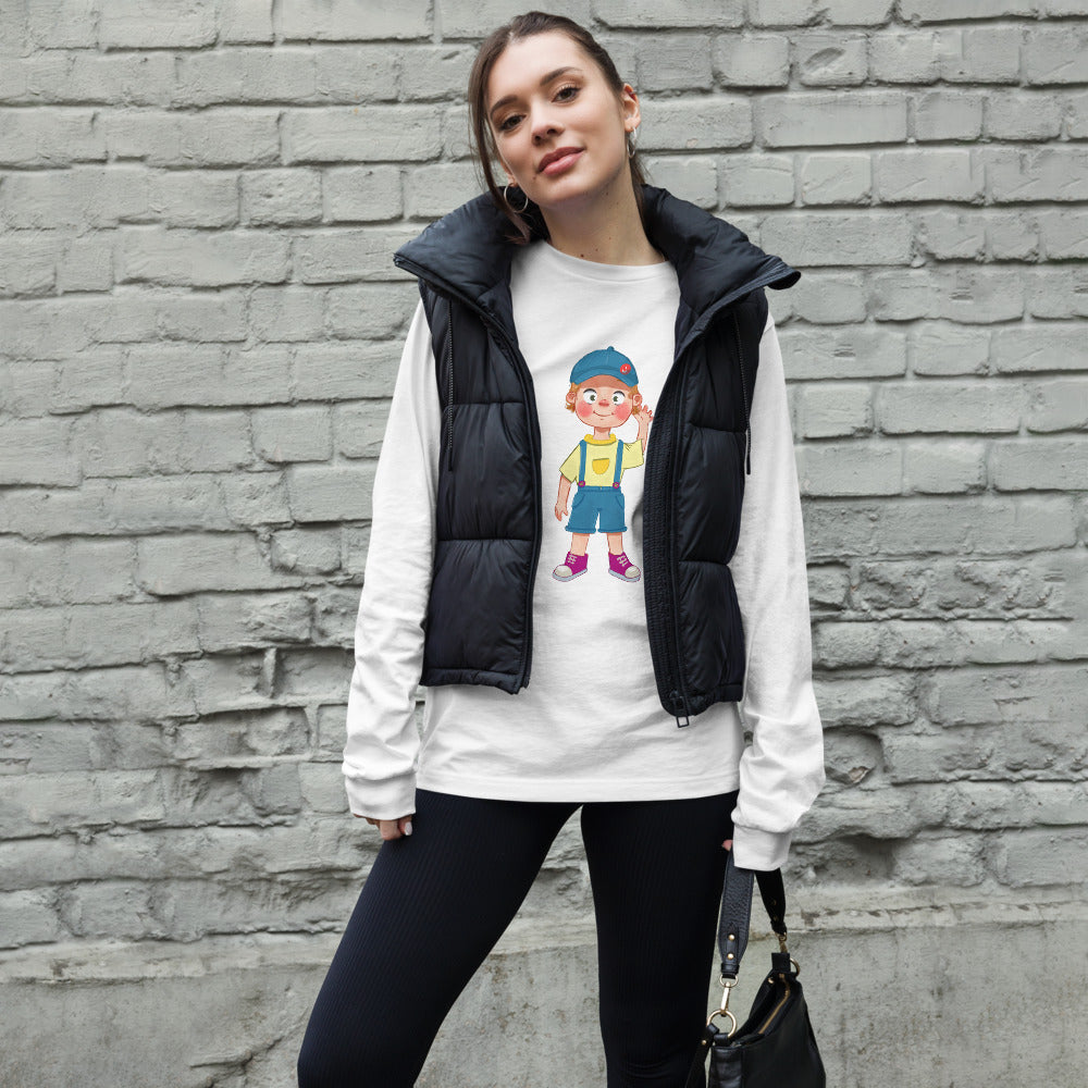 Giray Character Unisex Long Sleeve T-Shirt, Roots & Talks - lifestyle photo 2