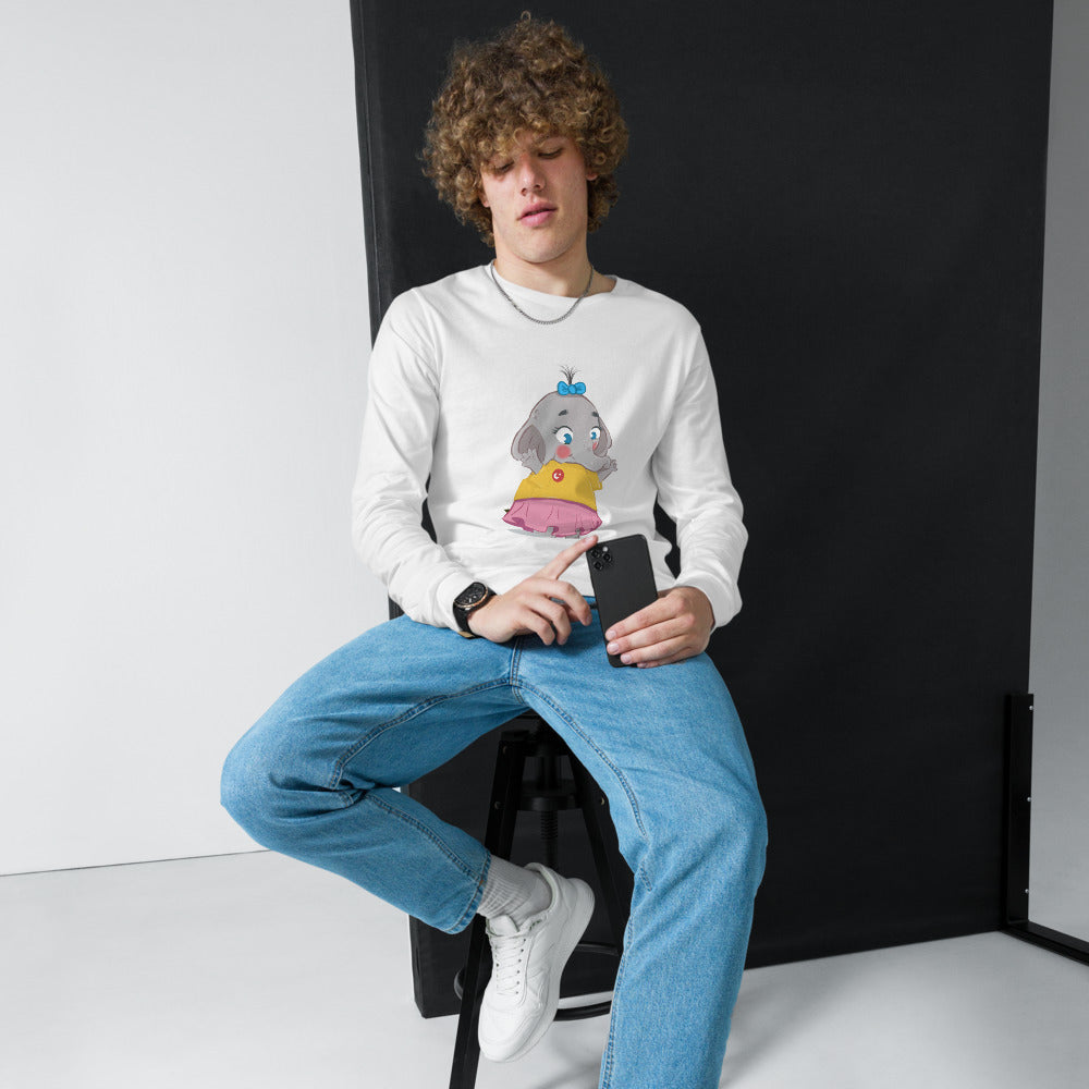 Filiz Elephant Unisex Long Sleeve T-Shirt, Roots & Talks - lifestyle photo 1