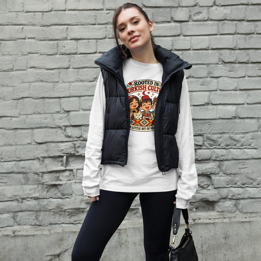 Rooted in Turkish Culture Unisex Long Sleeve T-Shirt, Roots & Talks - lifestyle photo 2