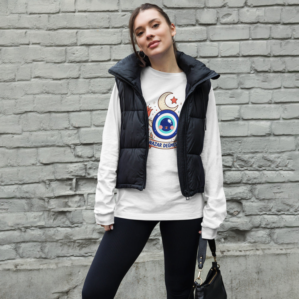 Nazar Değmesin Unisex Long Sleeve T-Shirt, Roots & Talks - lifestyle photo 2