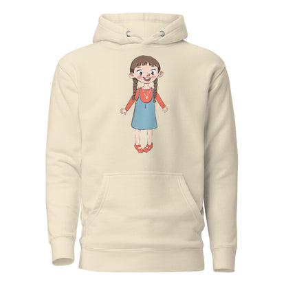 Eylül Character Unisex Premium Pullover Hoodie, Roots & Talks - Bone