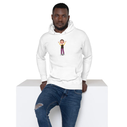 Gazi Character Unisex Premium Pullover Hoodie, Roots & Talks - lifestyle photo 1