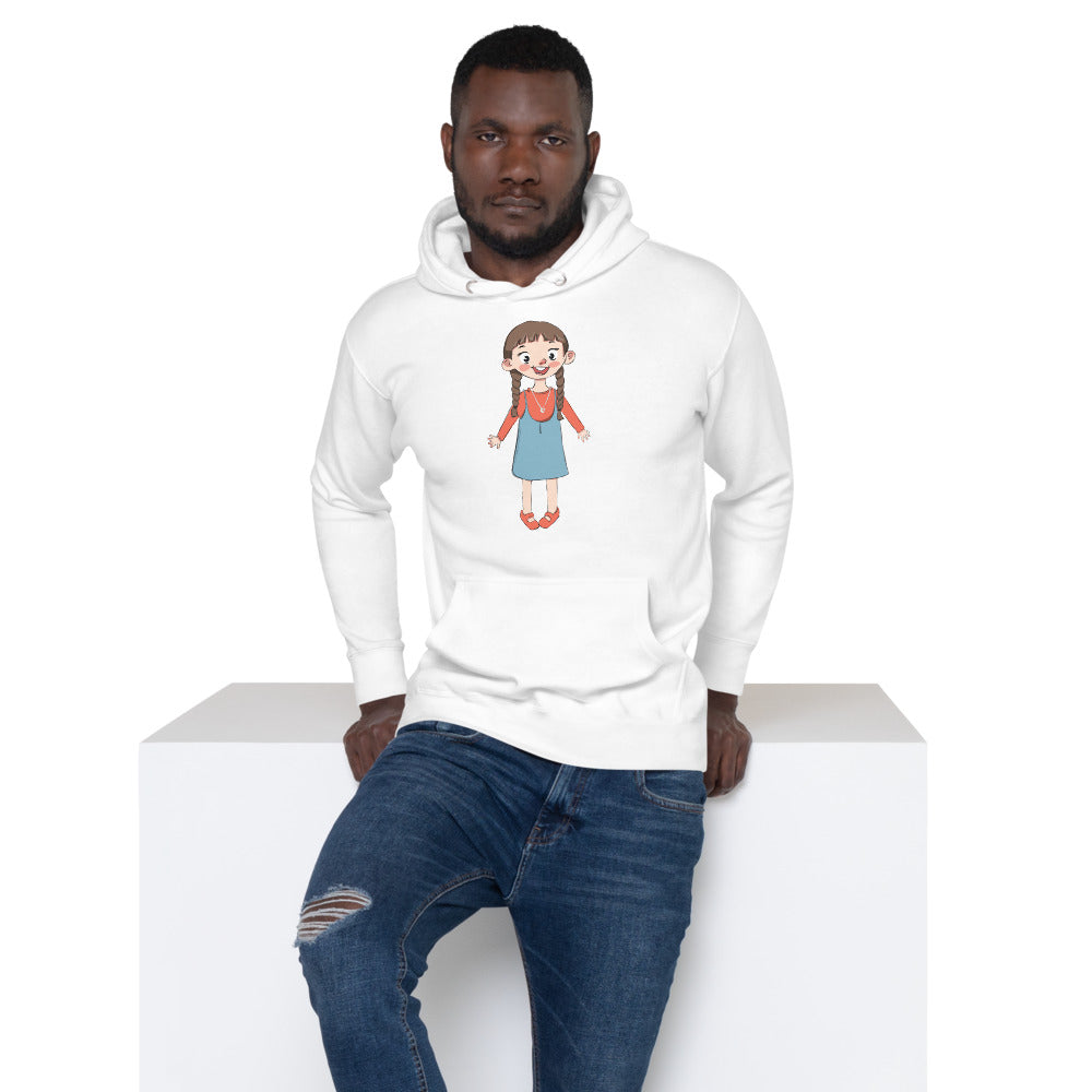 Eylül Character Unisex Premium Pullover Hoodie, Roots & Talks - lifestyle photo 1