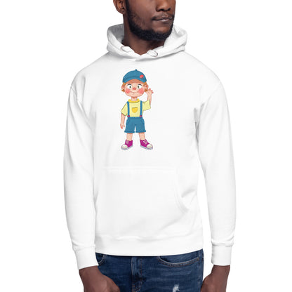 Giray Character Unisex Premium Pullover Hoodie, Roots & Talks - lifestyle photo 3