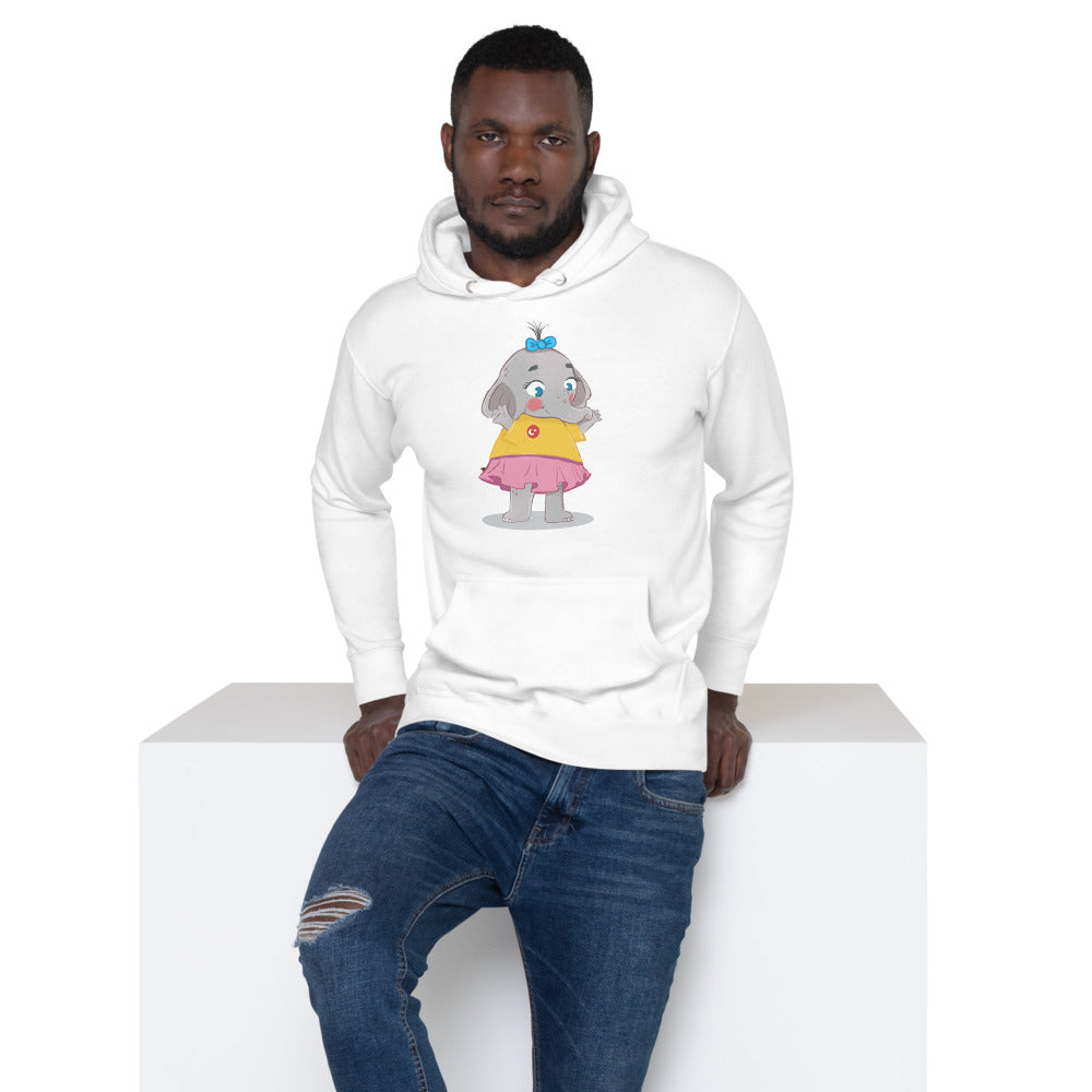 Filiz Elephant Unisex Premium Pullover Hoodie, Roots & Talks - lifestyle photo 1
