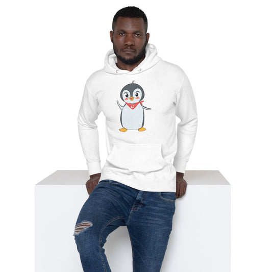 Pingucan Penguin Unisex Premium Pullover Hoodie, Roots & Talks - lifestyle photo 1