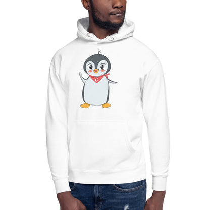 Pingucan Penguin Unisex Premium Pullover Hoodie, Roots & Talks - lifestyle photo 3