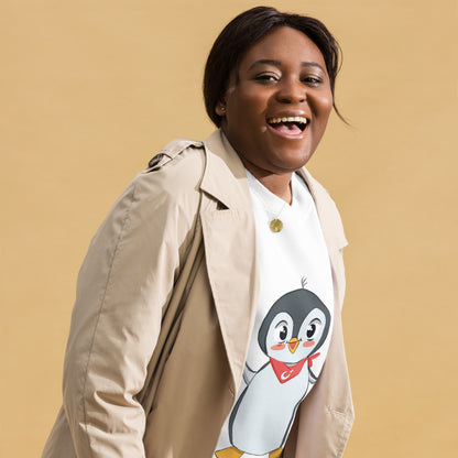 Pingucan Penguin Unisex Premium Crewneck Sweatshirt, Roots & Talks - lifestyle photo 1