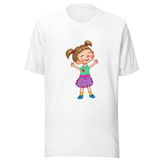 Ela Character Unisex Eco T-Shirt, Roots & Talks - undefined