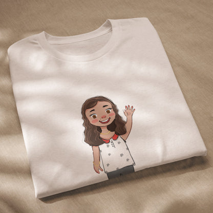 Defne Character Unisex Eco T-Shirt, Roots & Talks - lifestyle photo 1