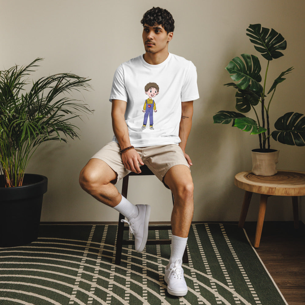 Ahmet Character Unisex Eco T-Shirt, Roots & Talks - lifestyle photo 2