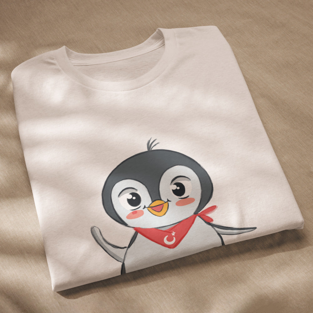 Pingucan Penguin Unisex Eco T-Shirt, Roots & Talks - lifestyle photo 1