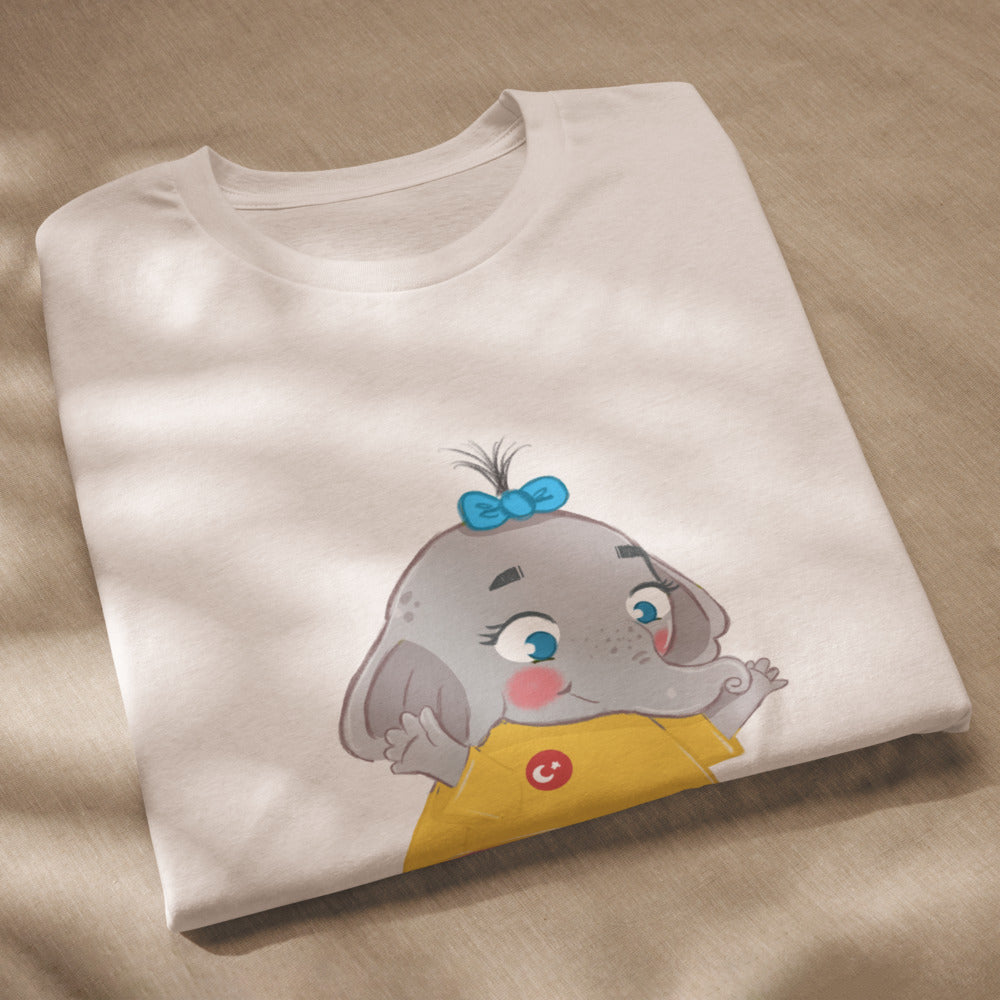 Filiz Elephant Unisex Eco T-Shirt, Roots & Talks - lifestyle photo 1