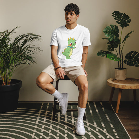 Dino Dinosaur Unisex Eco T-Shirt, Roots & Talks - lifestyle photo 2
