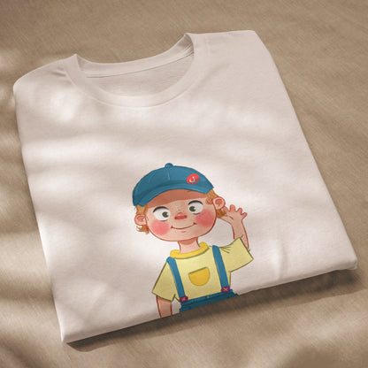 Giray Character Unisex Eco T-Shirt, Roots & Talks - lifestyle photo 1