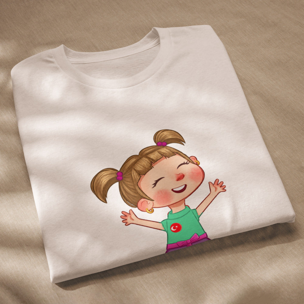 Ela Character Unisex Eco T-Shirt, Roots & Talks - lifestyle photo 1