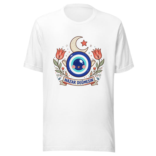 Nazar Değmesin Unisex Eco T-Shirt, Roots & Talks - undefined