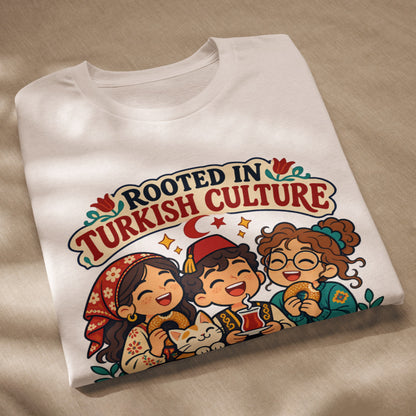 Rooted in Turkish Culture Unisex Eco T-Shirt, Roots & Talks - lifestyle photo 1