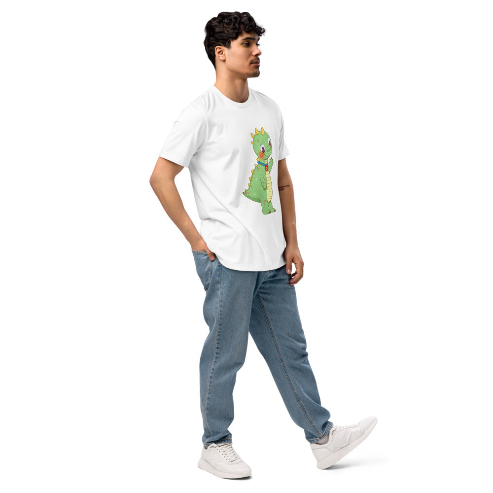 Dino Dinosaur Unisex Eco T-Shirt, Roots & Talks - lifestyle photo 3