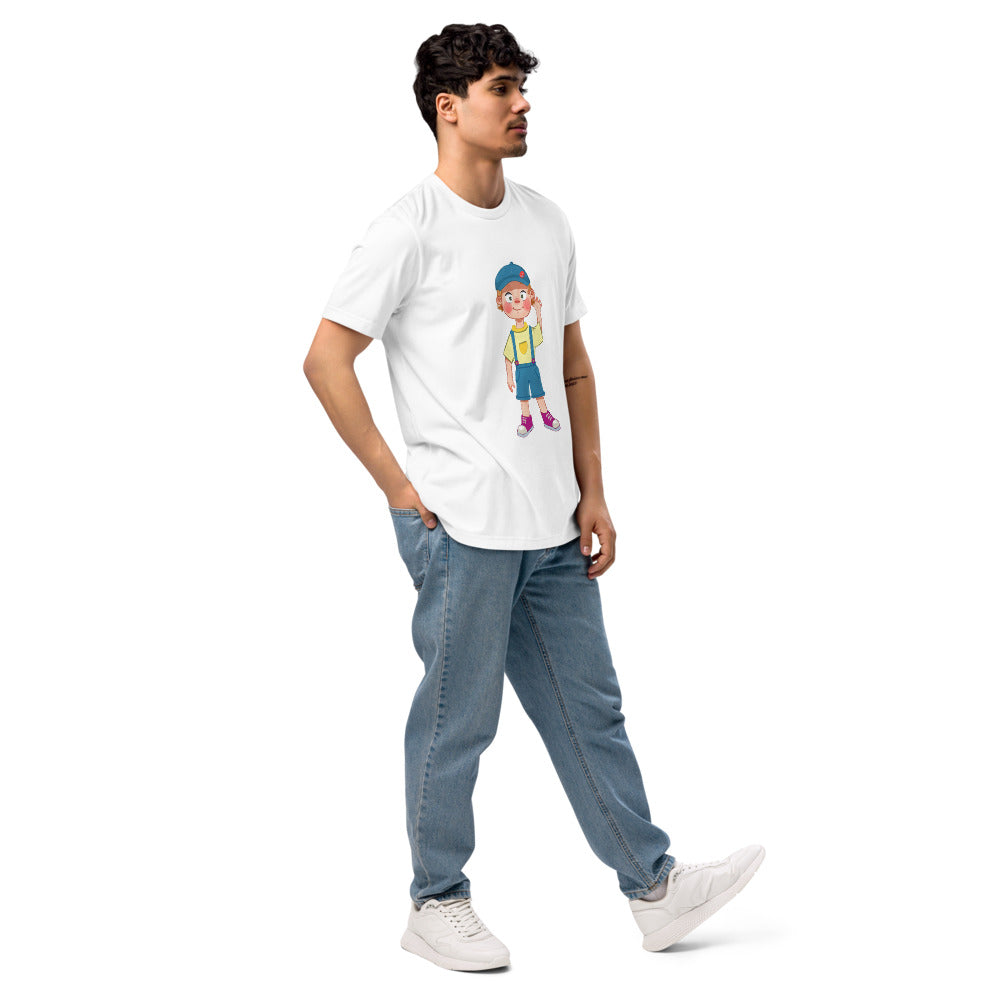 Giray Character Unisex Eco T-Shirt, Roots & Talks - lifestyle photo 3