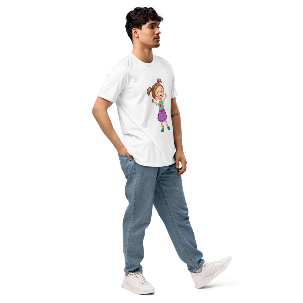 Ela Character Unisex Eco T-Shirt, Roots & Talks - lifestyle photo 3