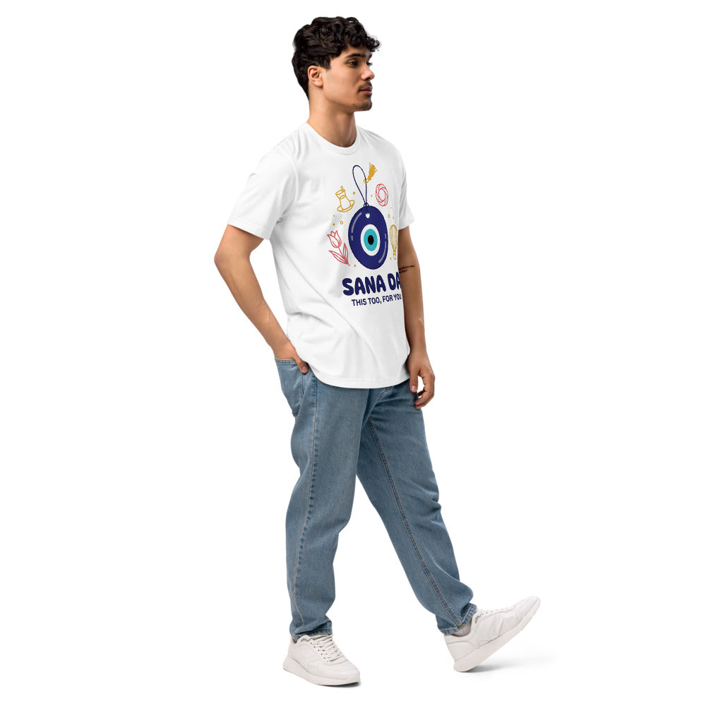 Sana Da Unisex Eco T-Shirt, Roots & Talks - lifestyle photo 3